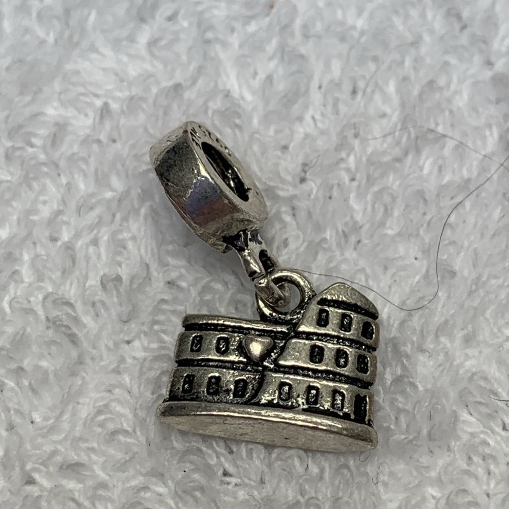Rome colosseum dangle charm fits pandora - Picture 2 of 3